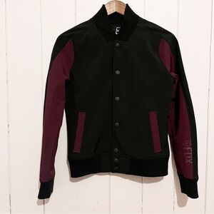Fox Tech FX-Bionic Series Black and Maroon Jacket. Size Small.
